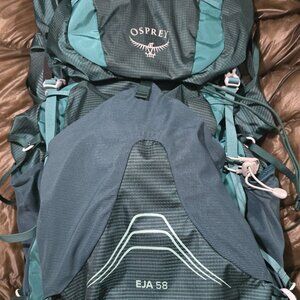 NWT Osprey Eja 58 Hiking Backpack Never Used Sz M/L